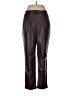 Express 100% Polyester Burgundy Casual Pants Size 12 - photo 1