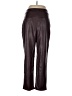 Express 100% Polyester Burgundy Casual Pants Size 12 - photo 2