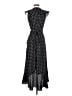 Max Studio Polka Dots Black Casual Dress Size S - photo 2