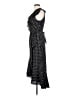 Max Studio Polka Dots Black Casual Dress Size S - photo 5