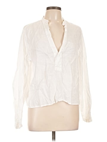 Polo by Ralph Lauren Long Sleeve Blouse (view 1)