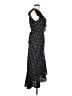 Max Studio Polka Dots Black Casual Dress Size S - photo 4