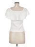 Eliza J Ivory Short Sleeve Top Size M - photo 2