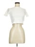 Zara Ivory Short Sleeve T-Shirt Size M - photo 1