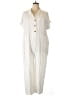 Hayden Solid White Jumpsuit Size 2XL - photo 1