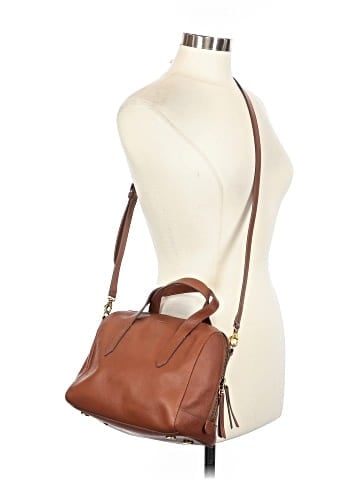 Fossil Leather Satchel (view 2)