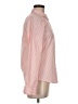 UNTUCKit Stripes Pink Long Sleeve Blouse Size 6 - photo 4