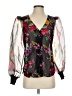 Boston Proper Black 3/4 Sleeve Blouse Size S - photo 1