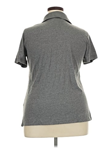 Woman Within Short Sleeve Polo (view 2)