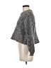 Madewell Tweed Gray Pointelle Bubble-Sleeve Pullover Sweater Size M - photo 5