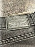 Levi's Gray Jeans Size 27 waist - photo 7