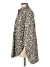 Maeve Animal Print Ivory Long Sleeve Blouse Size L - photo 5