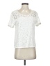 Gerard Darel Ivory Short Sleeve Top Size Sm (2) - photo 1