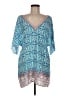 Nanette Lepore 100% Rayon Blue Kimono Size M - photo 1