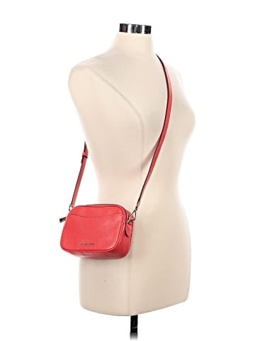 MICHAEL Michael Kors Leather Crossbody Bag (view 2)