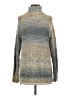 PrAna Metallic Blue Turtleneck Sweater Size S - photo 1