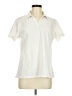 Unbranded Ivory White Short Sleeve Polo Size M - photo 1
