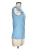Theory Blue Short Sleeve Top Size M - photo 4