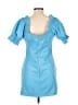Miss Selfridge 100% Polyurethane Blue Cocktail Dress Size 12 - photo 2