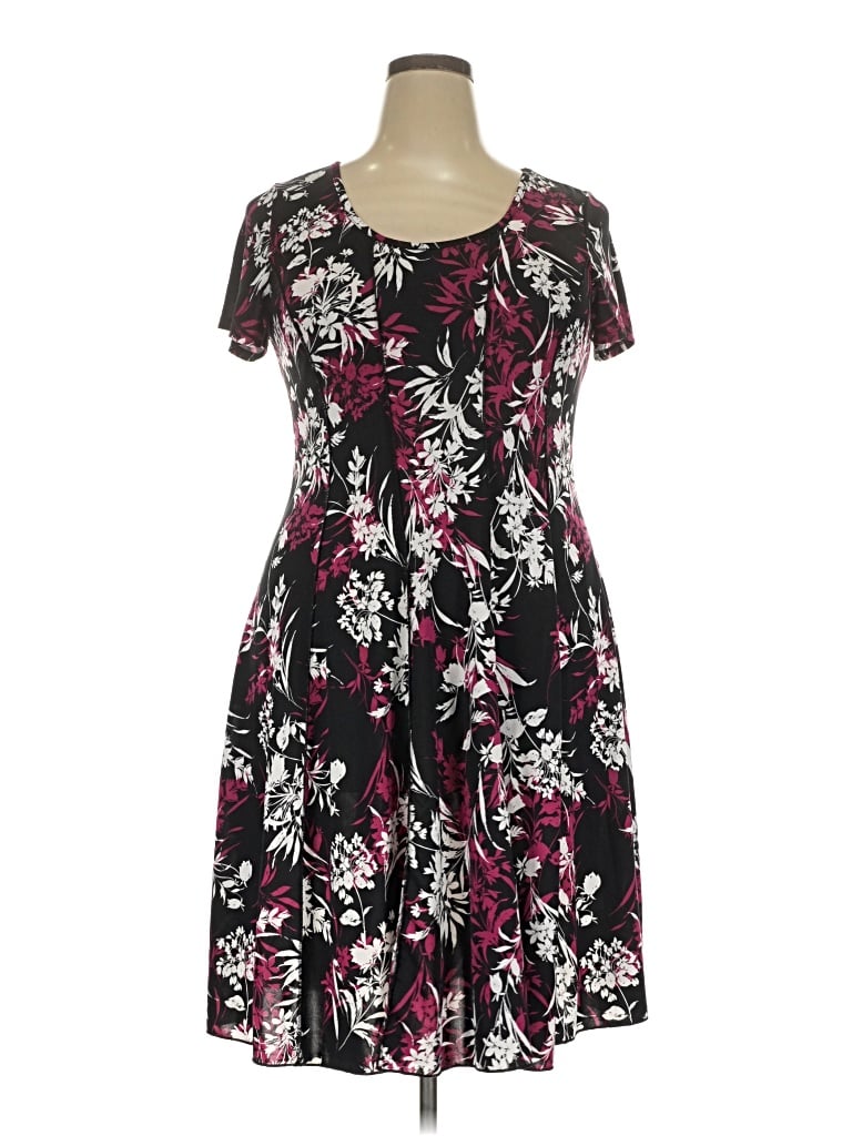 Pre-owned Sami & Jo Casual Dress In Burgundy