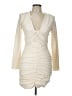 Zara Ivory Cocktail Dress Size L - photo 1