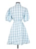 Assorted Brands Checkered-gingham Blue Casual Dress Size S - photo 2