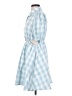 Assorted Brands Checkered-gingham Blue Casual Dress Size S - photo 5