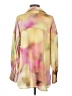 Zara Tie-dye Yellow Long Sleeve Blouse Size XS - photo 2