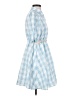 Assorted Brands Checkered-gingham Blue Casual Dress Size S - photo 4