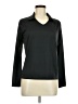 Nike Golf 100% Polyester Black Long Sleeve Polo Size M - photo 1