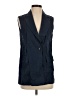 Talbots 100% Linen Blue Sleeveless Button-Down Shirt Size 2 - photo 1