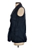 Talbots 100% Linen Blue Sleeveless Button-Down Shirt Size 2 - photo 5