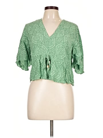 Maje Short Sleeve Blouse (view 1)