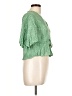 Maje Green Short Sleeve Blouse Size Lg (3) - photo 4
