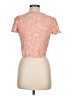 Hippie Rose Orange Short Sleeve Top Size M - photo 2