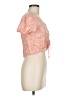 Hippie Rose Orange Short Sleeve Top Size M - photo 4