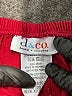 D&Co. Solid Red Athletic Shorts Size XXS - photo 3