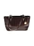 Brahmin 100% Leather Polka Dots Brown Leather Shoulder Bag One size - photo 1