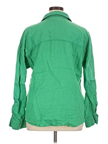 Maeve by Anthropologie 3/4 Sleeve Button-Down Shirt (view 2)