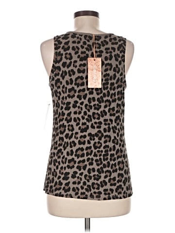 MADE IN ITALY Sleeveless Blouse (view 2)