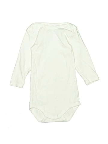 Petit Bateau Long Sleeve Onesie (view 1)