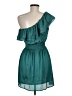 Body Central 100% Polyester Teal Cocktail Dress Size M - photo 2
