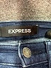 Express Chevron-herringbone Blue Jeans Size 0 - photo 7