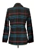 CAbi Plaid Teal Blazer Size L - photo 2