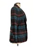 CAbi Plaid Teal Blazer Size L - photo 4
