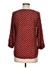 41Hawthorn 100% Polyester Burgundy 3/4 Sleeve Blouse Size M - photo 2