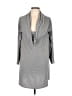 BCBGMAXAZRIA Gray Casual Dress Size L - photo 1
