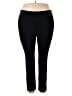 Women With Control Solid Black Active Pants Size 1X - photo 1