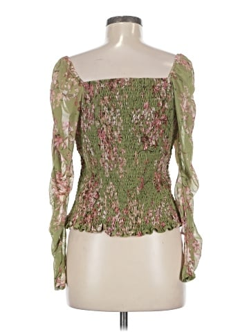 Maeve by Anthropologie Long Sleeve Blouse (view 2)