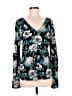 Thalia Sodi Teal Long Sleeve Blouse Size M - photo 1